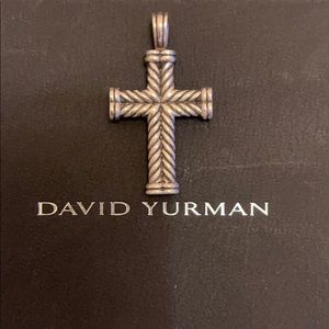 David Yurman sterling cross